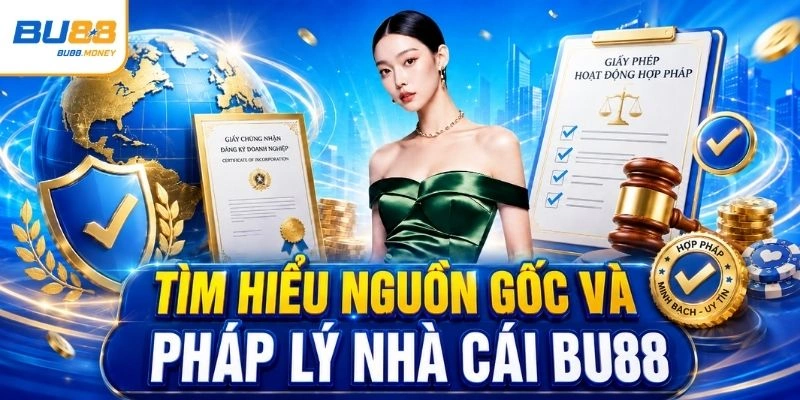 Tìm hiểu nguồn gốc và pháp lý nhà cái BU88